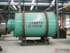 沙子烘干機通風除塵設備的優化改造